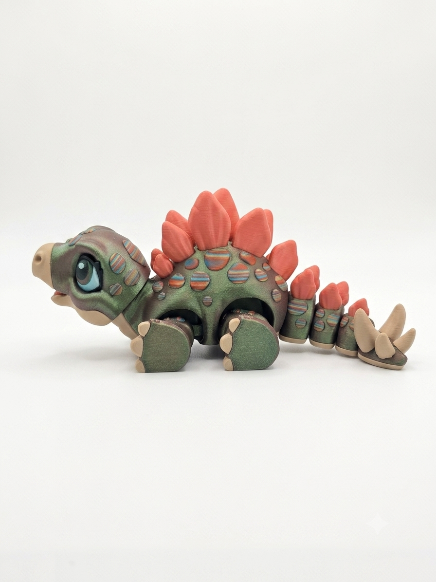 Steve The Wiggly Stegosaurus