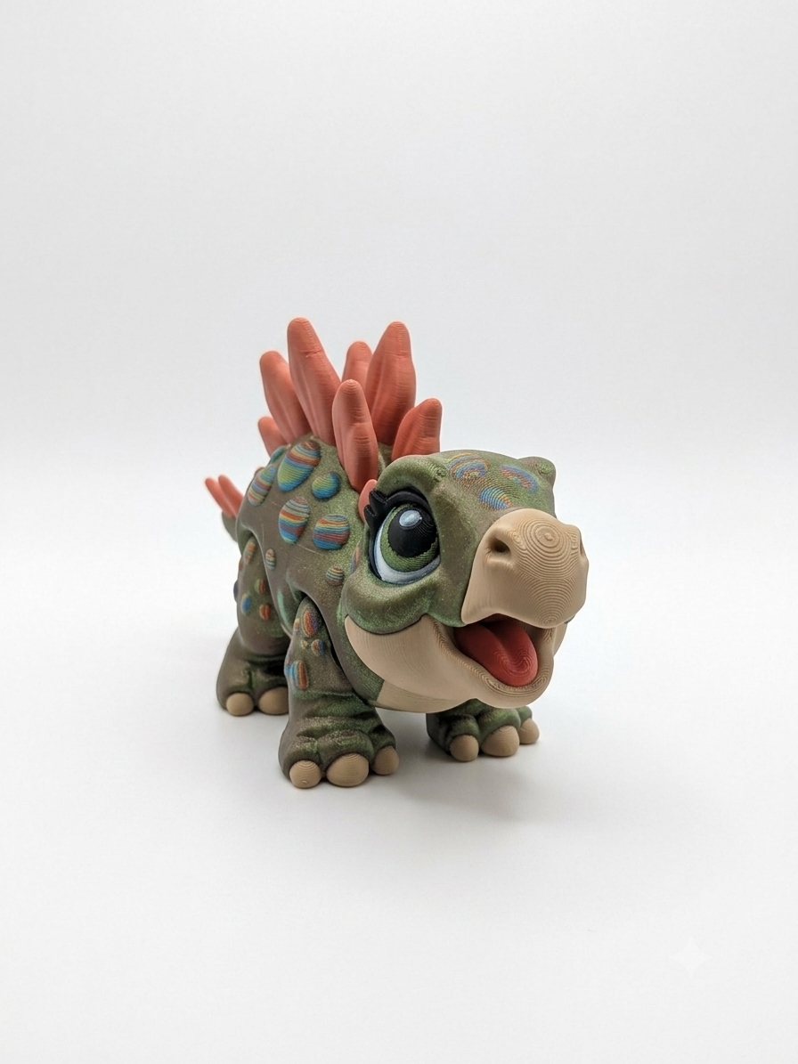 Steve The Wiggly Stegosaurus