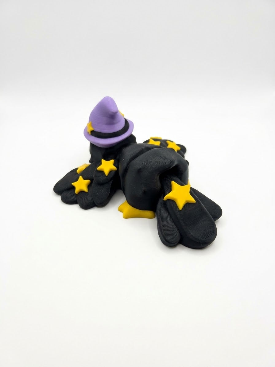 Wizard Crow Figurine