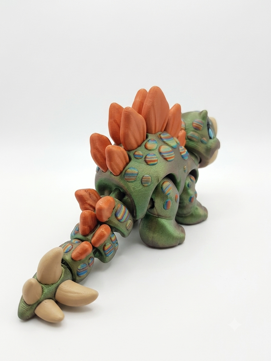Steve The Wiggly Stegosaurus