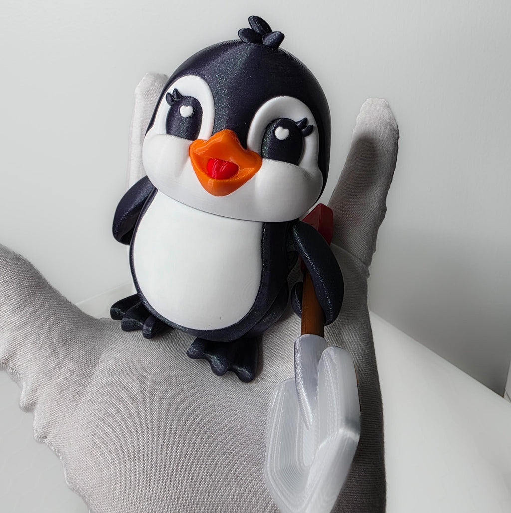 Penguini the Articulated Penguin Figurine