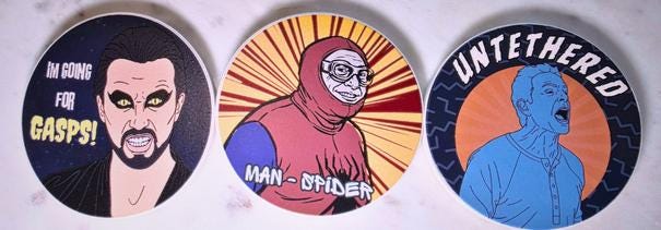 It's Always Sunny Coasters: Ceramic Fan Art 3-Pack