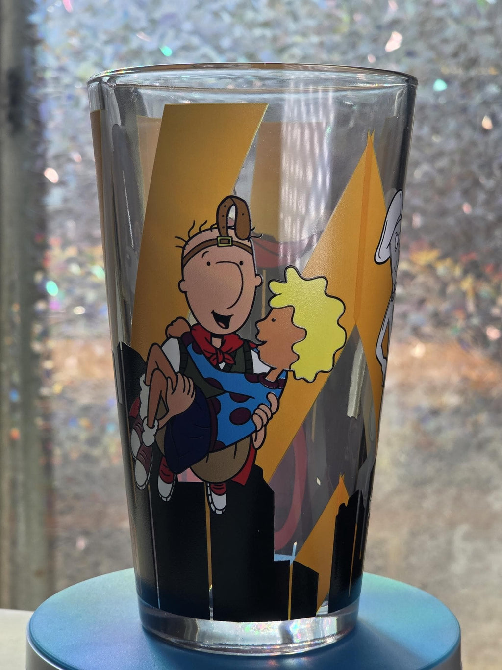 The Great Quail-Man Pint Glass