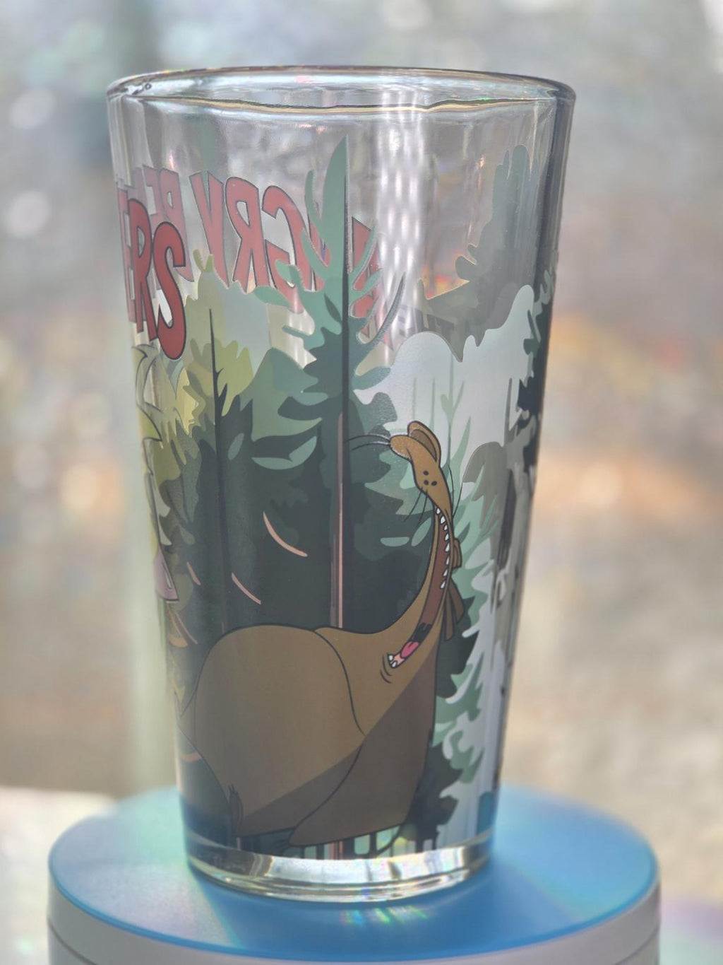 The Angriest Angry Beavers Decorative Pint Glass