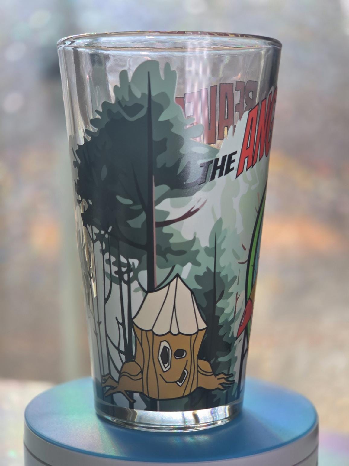 The Angriest Angry Beavers Decorative Pint Glass