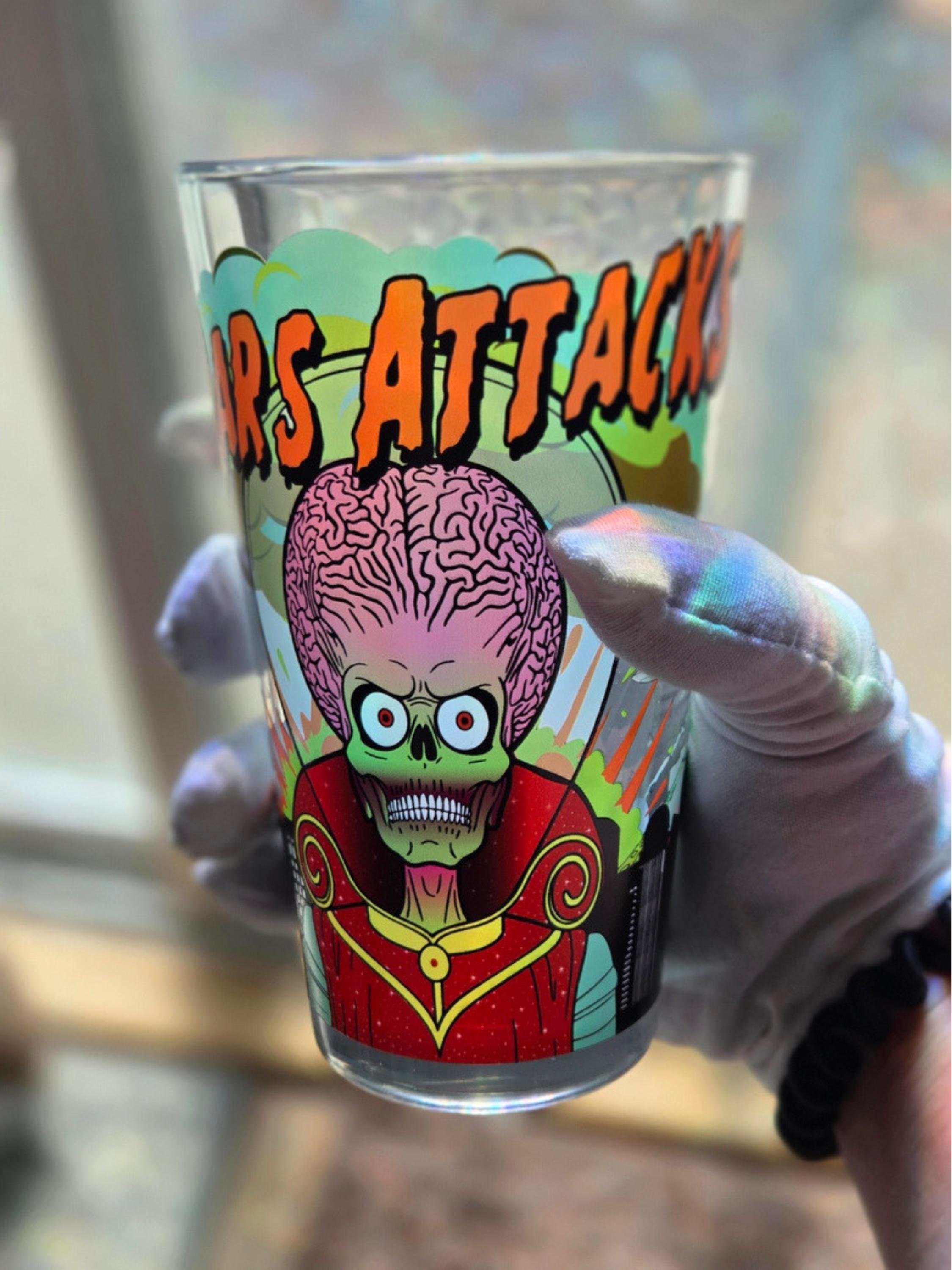 ACK ACK ACK! (Mars Attacks Decorative Pint Glass)