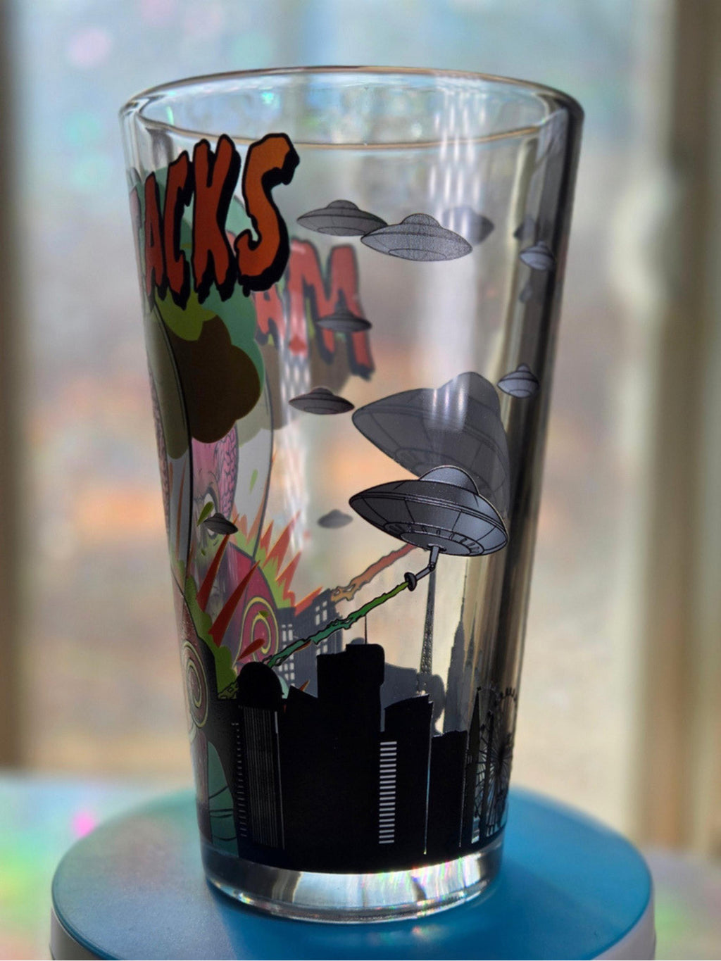 ACK ACK ACK! (Mars Attacks Decorative Pint Glass)