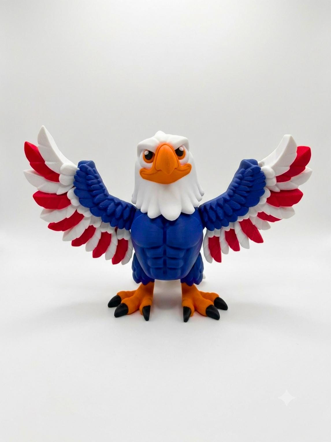 American Patriot Eagle Figurine for Justice For All