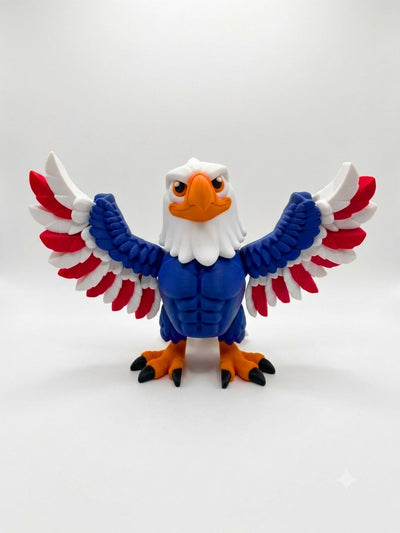 American Patriot Eagle Figurine for Justice For All