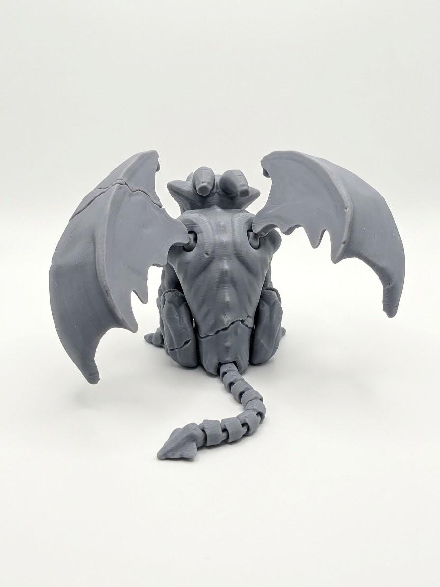 Posable Stone Gothic Gargoyle