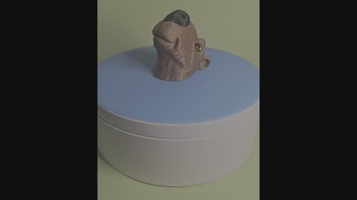 Capybara Keychain & Magnet | 3D Printed Fidget Desk Pet | Funny Animal Lover Gift | Bag Charm