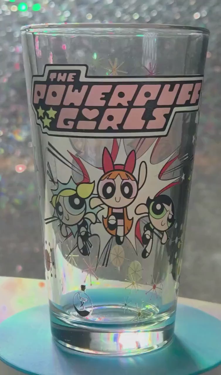 Awesome Powerpuff girls Pint glass